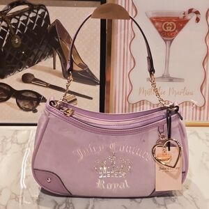 Juicy Couture Kingdom Purple Shoulder Bag NWT